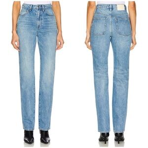 GRLFRND Sara Super High Rise Straight in Lenox Hill Size 28